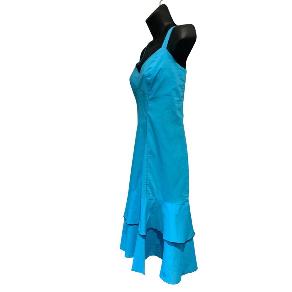 Blue D azure French dress lt blue size 10  some stretch ultra lightweight
